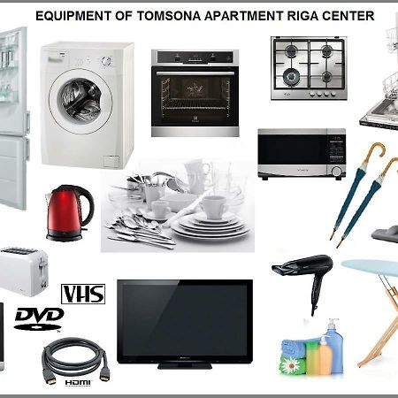 Tomsona Apartment Riga Center Eksteriør billede