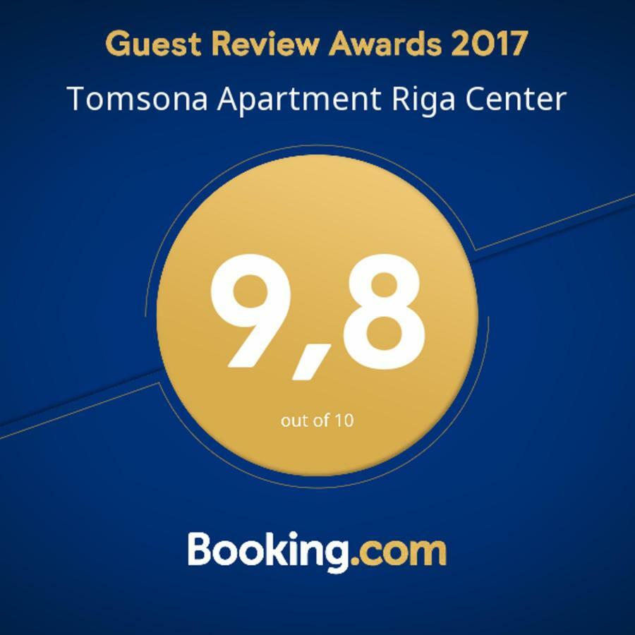 Tomsona Apartment Riga Center Eksteriør billede