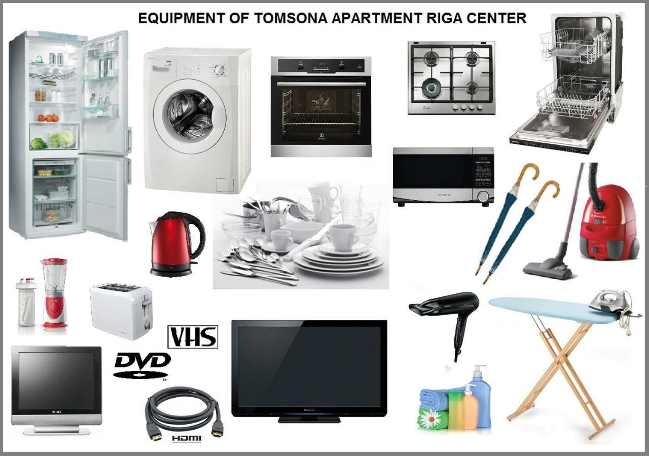 Tomsona Apartment Riga Center Eksteriør billede